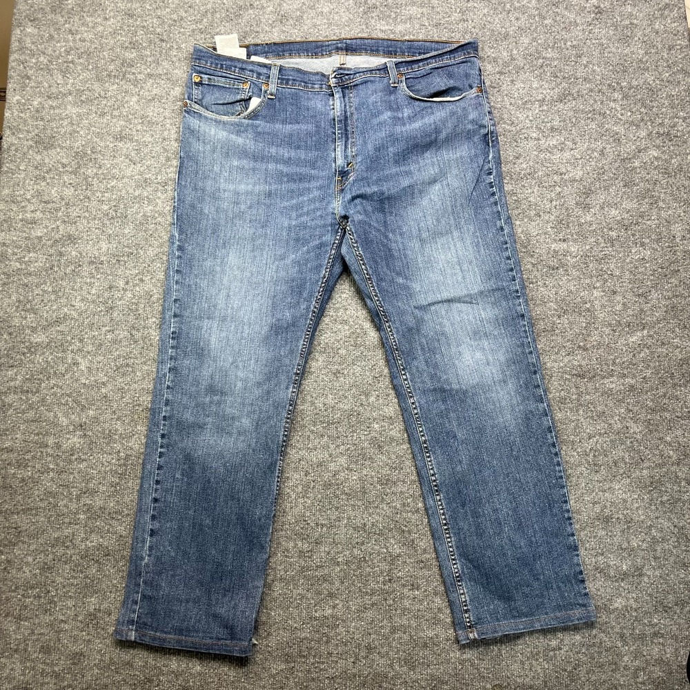 Levi's 559 Relaxed Straight Fit‎ Jeans Men's 40X28.5 Blue Denim Zip Fly - Flaws